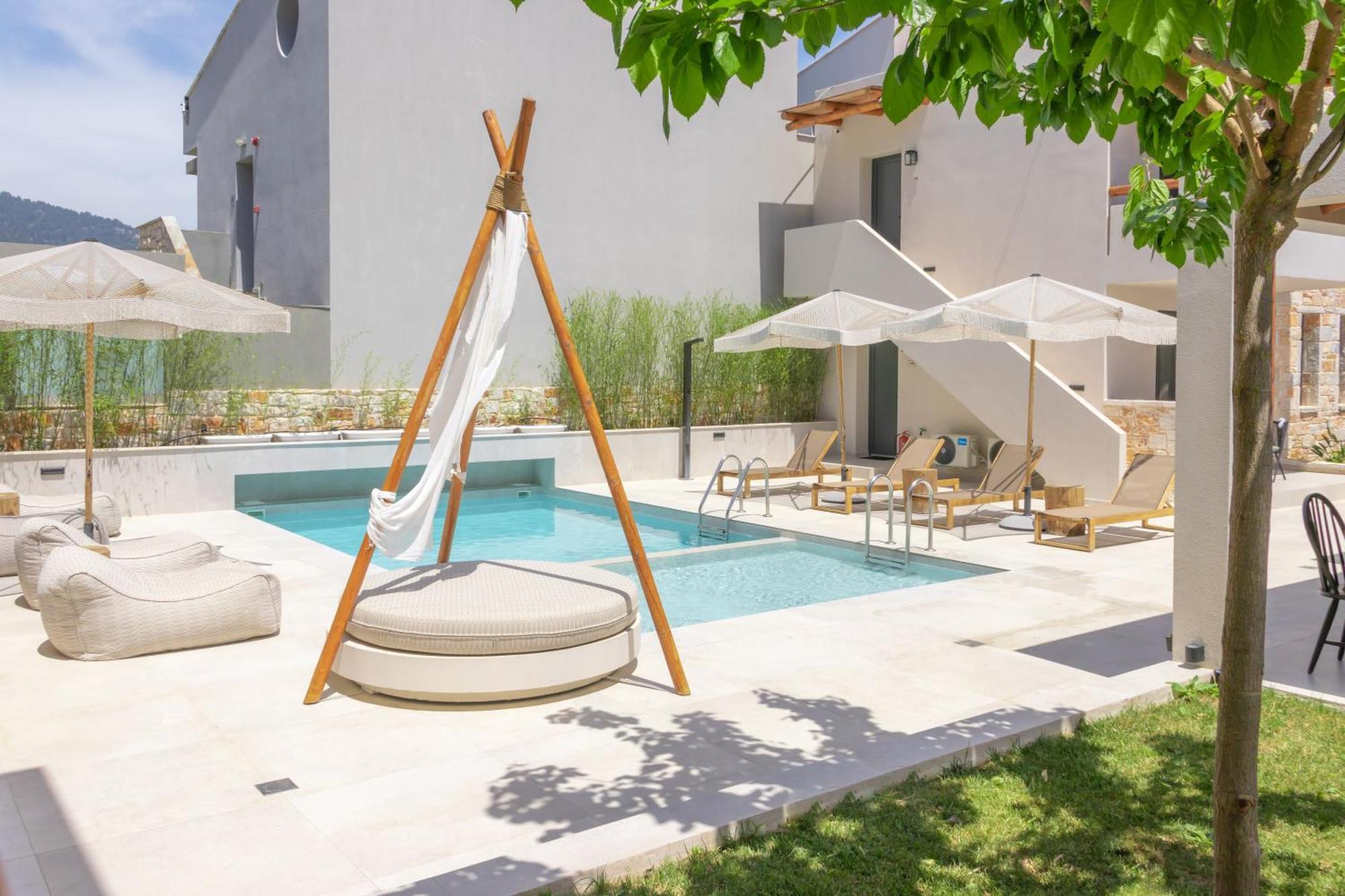 Bed and Breakfast Rastoni - Relax & Retreat Skala Potamia  Exterior foto