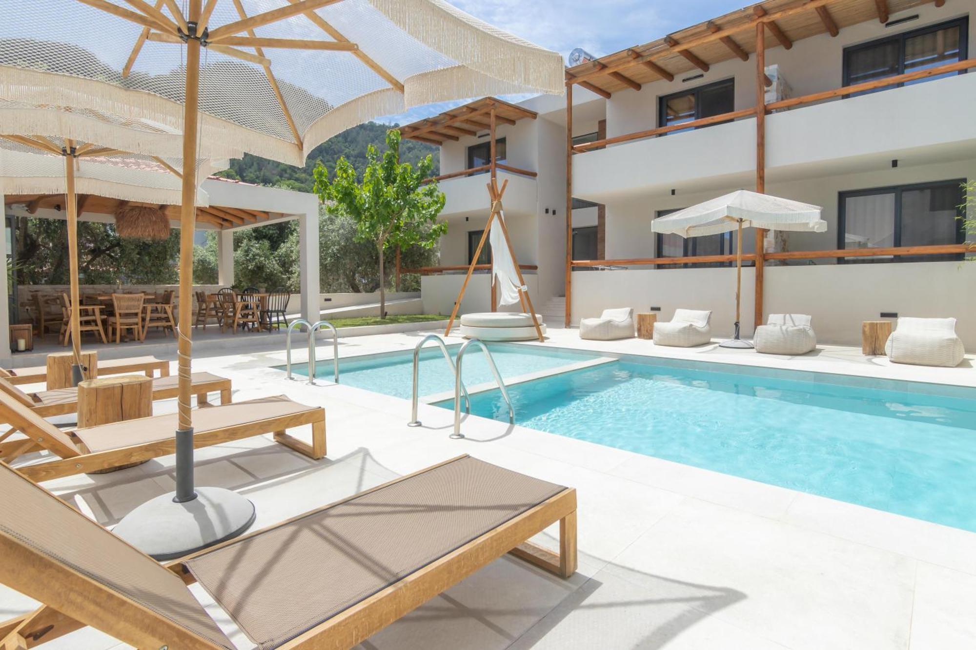 Bed and Breakfast Rastoni - Relax & Retreat Skala Potamia  Exterior foto